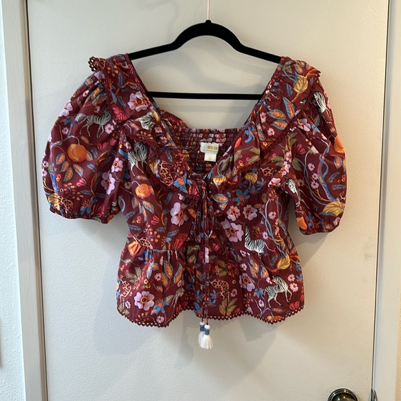 Maeve Printed Blouse - Picture 1 of 5